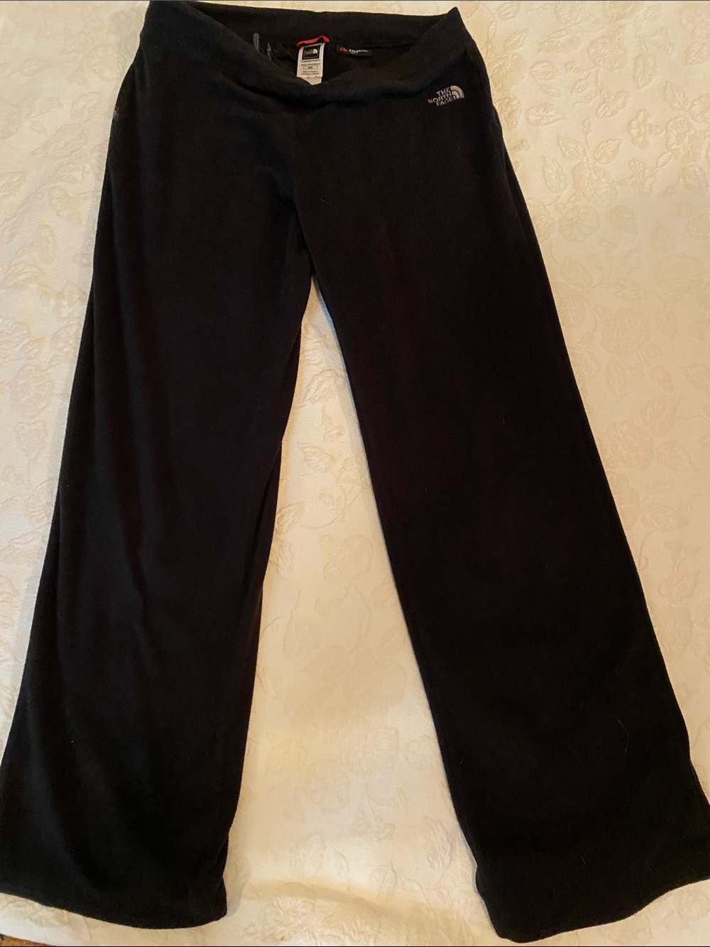 The North Face Black Fleece Wide-Leg Pants